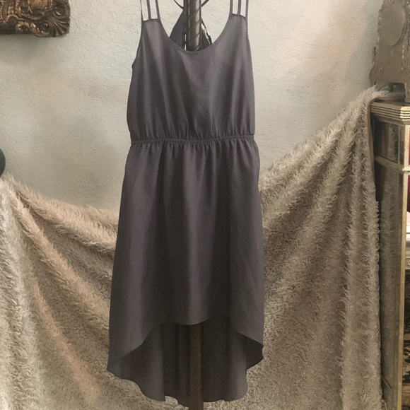 Grey BCBGeneration High Low Dress - Picture 1 of 7